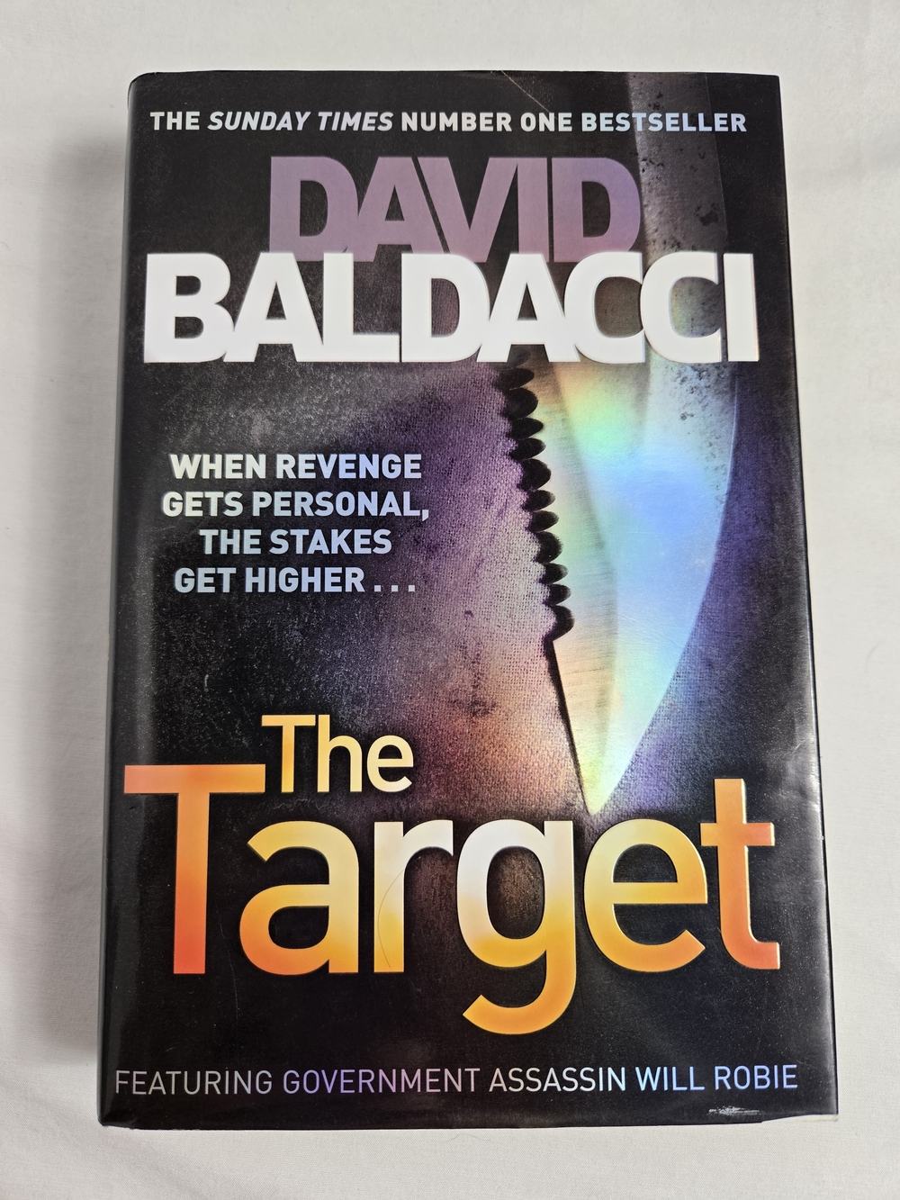 The Target David Baldacci Will Robie Series #3 Hardcover Mystery Thriller Novel